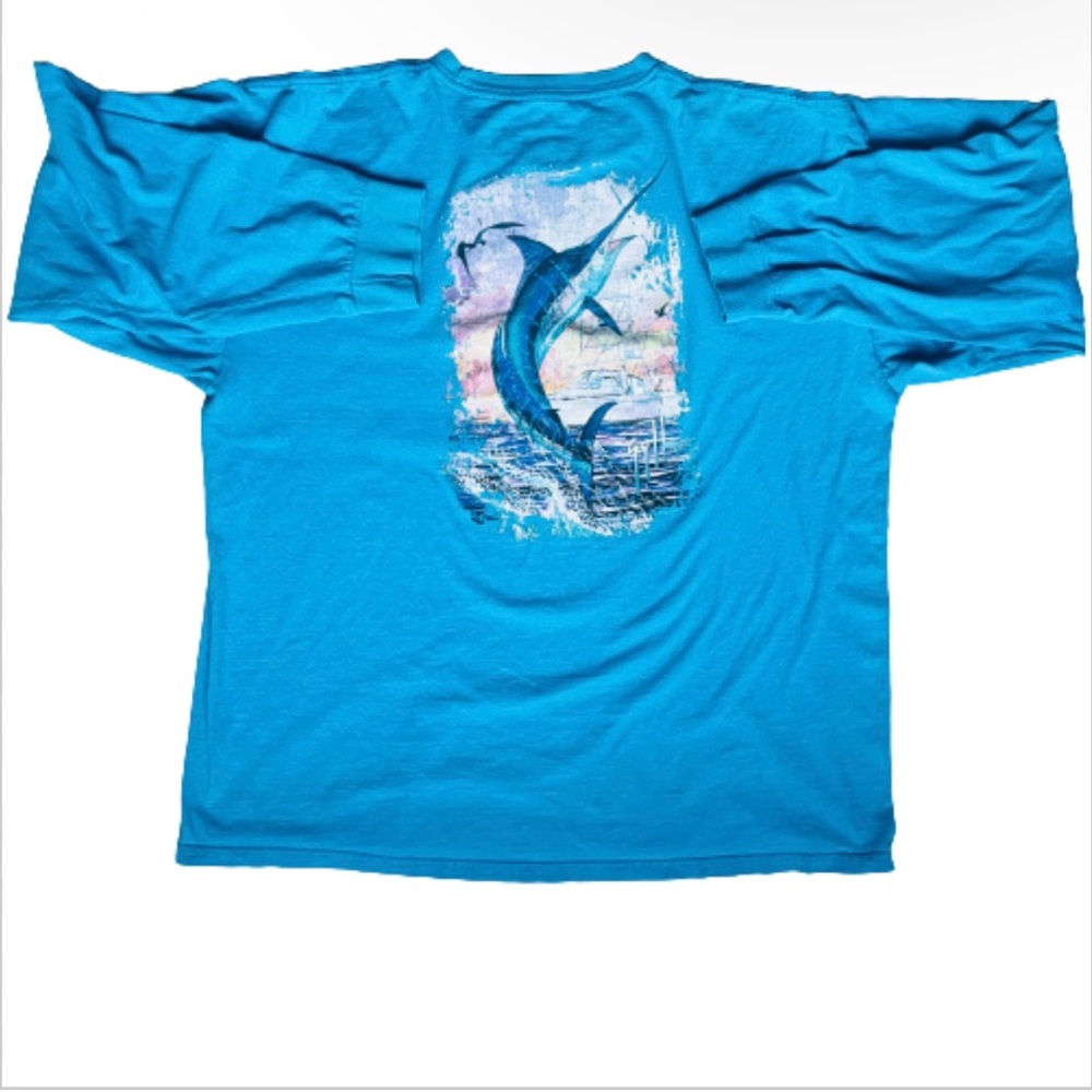 Guy Harvey Swordfish Long Sleeve Tshirt size 2XL